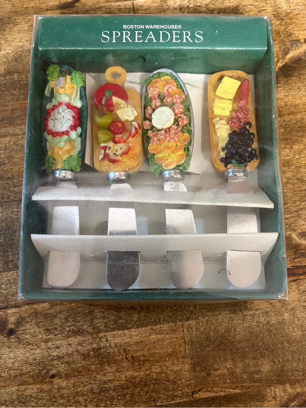Boston Warehouse Green Party Platter Spreader Packaging